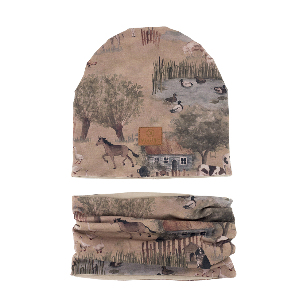 Komplet czapka z kominem – Countryside Tales